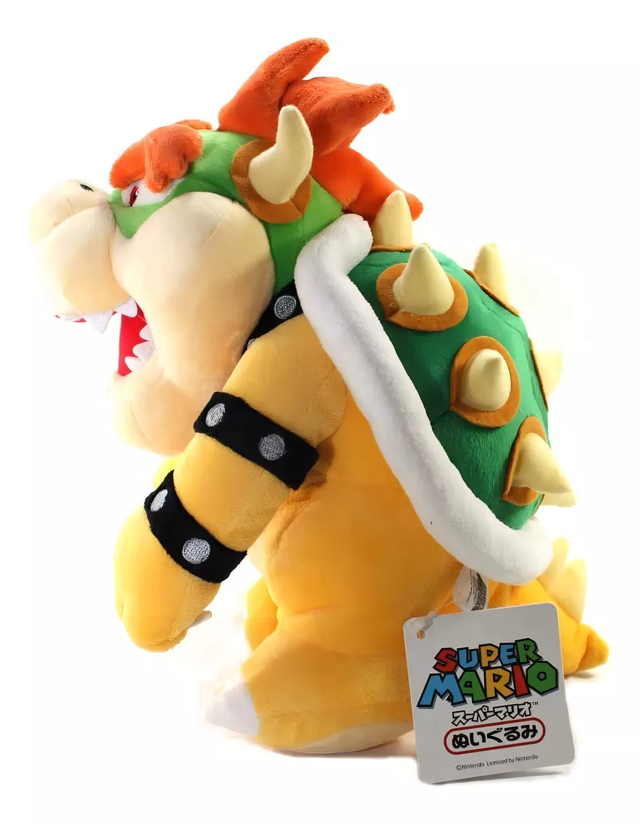 Bonito Peluche Bowser Koopa De Super Mario Bros, 28 Cm