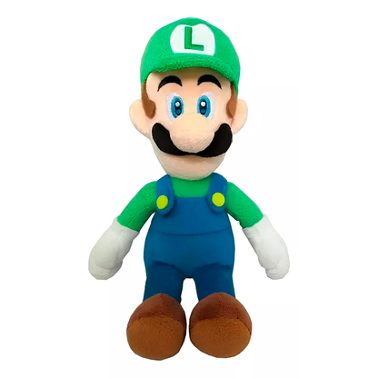 Peluche Super Luigi Excelente Calidad 35 Cm Nuevo Woow