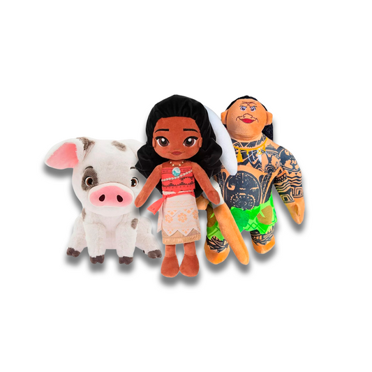 Kit De 3 Piezas Moana Maui Cerdito Pua